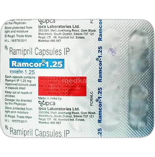ramcor 1.25mg capsule 10's